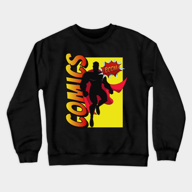 Comics Crewneck Sweatshirt by Sashmika Prabhashwara